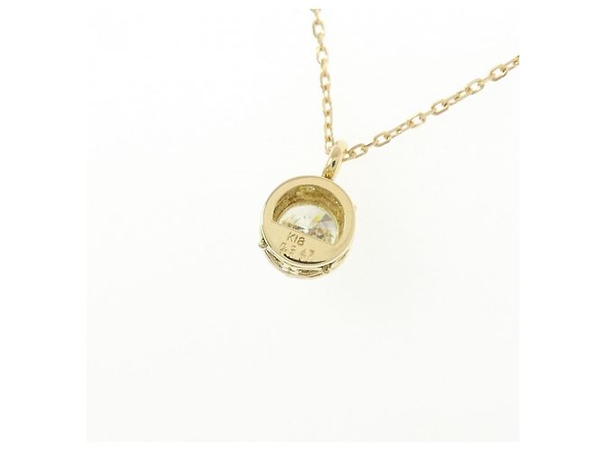 Autre Marque Collana con Diamanti Au750 D'oro - vista 4