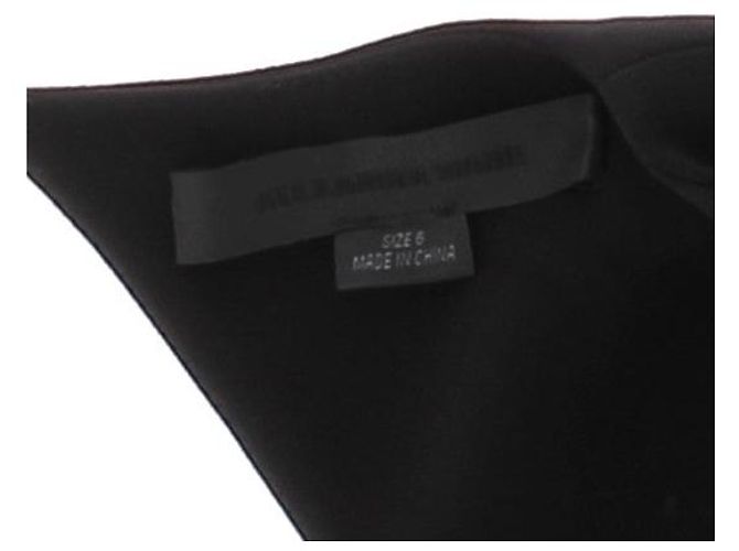 Alexander Wang Schwarzes kurzes Kleid mit Strass - Ansicht 5