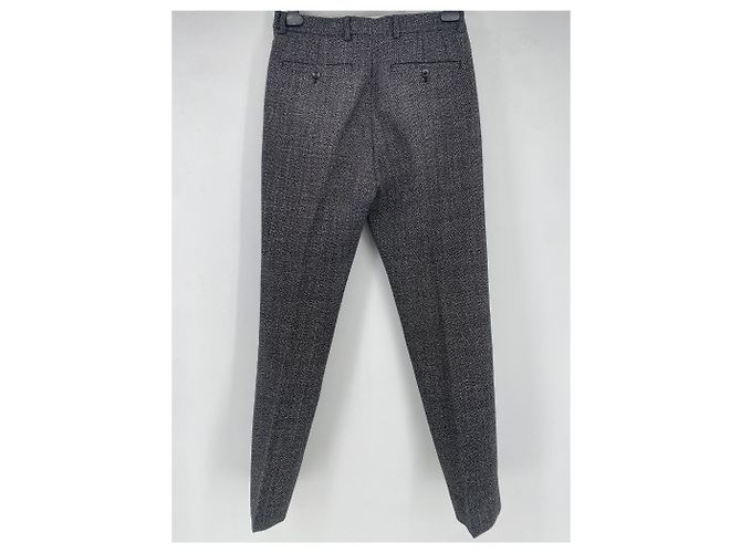 Ami Pantalón recto de lana Gris - vista 2