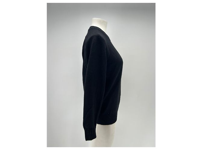 Autre Marque Suéter de cachebra negro FALCONERI M - vista 4