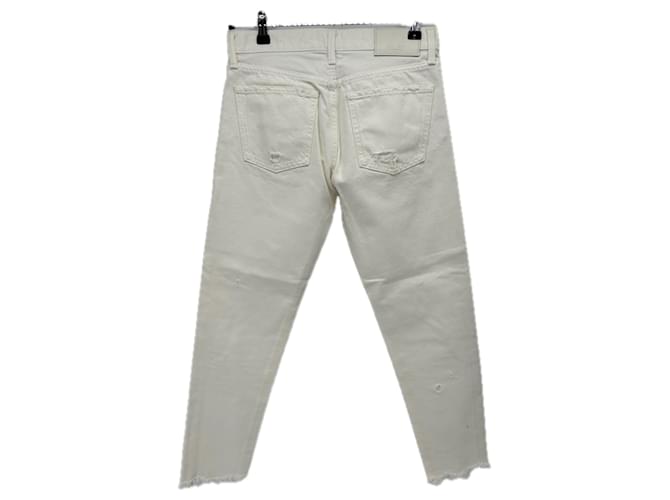 Autre Marque Vaqueros blancos rotos MOUSSY - vista 2