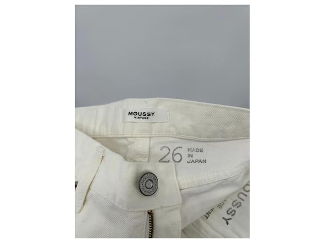 Autre Marque Vaqueros blancos rotos MOUSSY - vista 3