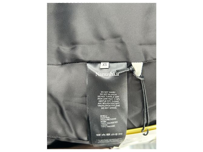 Nanushka Blazer marrón de cuero vegano Castaño - vista 6