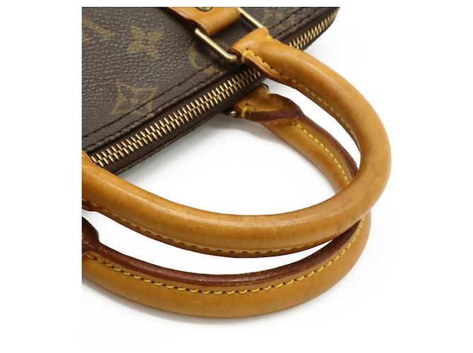 Borsa Louis Vuitton Monogram Speedy 25 Marrone Monogramma - vista 5