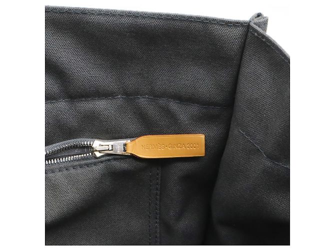 Hermès HERMES Fourre-Tout MM Tote Bag Marrone Bianco Arancione - vista 7