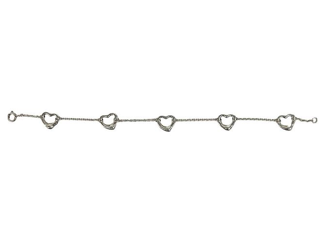 Tiffany & Co Bracciale charm Tiffany Open Heart Argento - vista 6