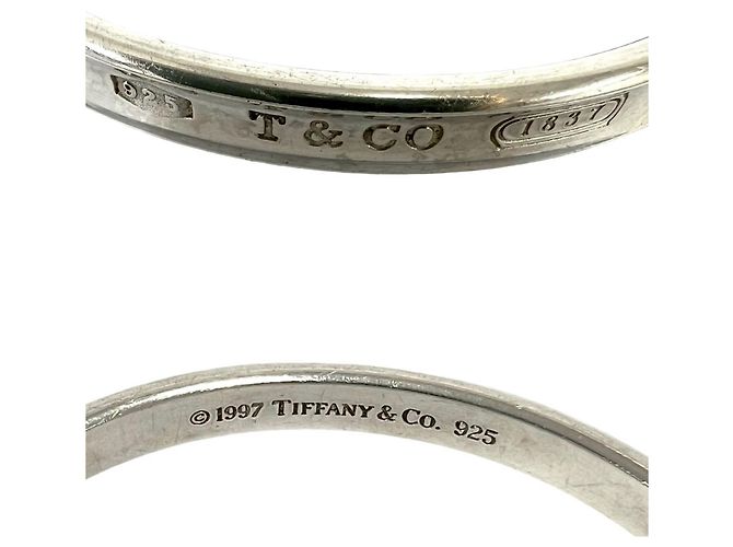 Tiffany & Co Bracciale rigido sottile Tiffany Argento - vista 2
