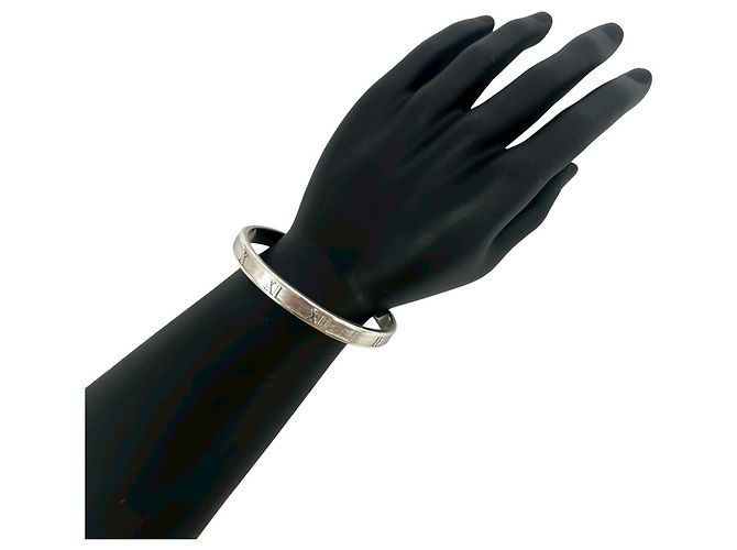 Tiffany & Co Bracciale rigido Tiffany Vintage Atlas Argento - vista 2