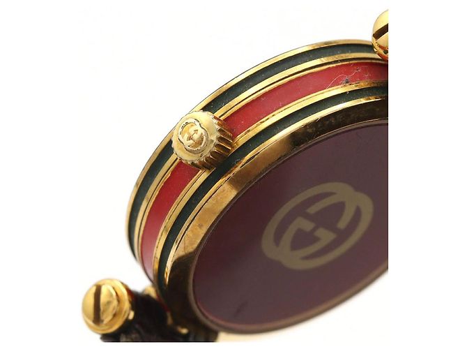Gucci Sherry Line Quarzuhr vergoldet - Ansicht 3
