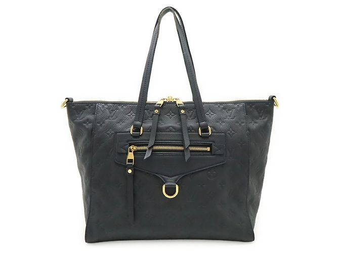 Bolsa Tote Louis Vuitton Monogram Empreinte Lumineuse PM Azul marinho - vista 2