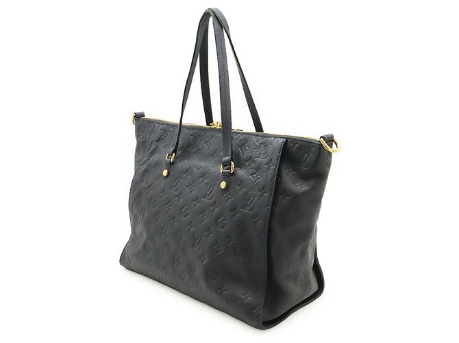 Bolsa Tote Louis Vuitton Monogram Empreinte Lumineuse PM Azul marinho - vista 3