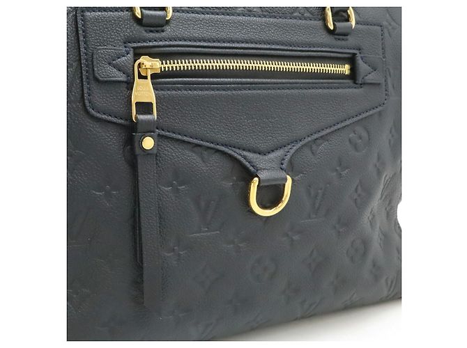 Bolsa Tote Louis Vuitton Monogram Empreinte Lumineuse PM Azul marinho - vista 9