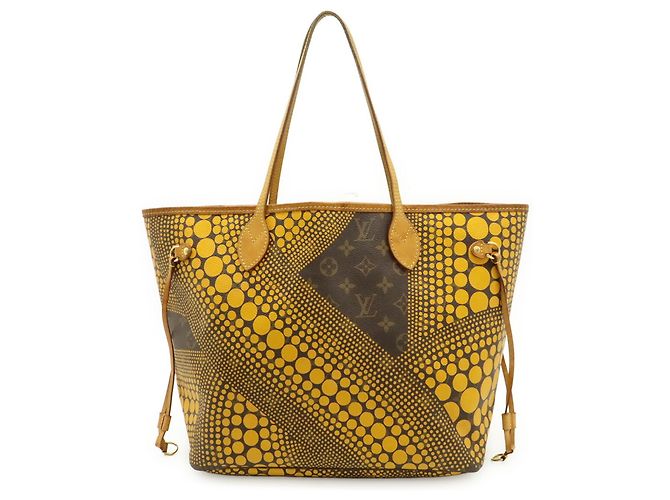 Louis Vuitton Monogram Wave Neverfull MM Tote Bag Gelb Monogramm - Ansicht 2