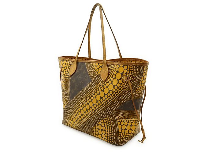 Louis Vuitton Monogram Wave Neverfull MM Tote Bag Gelb Monogramm - Ansicht 3