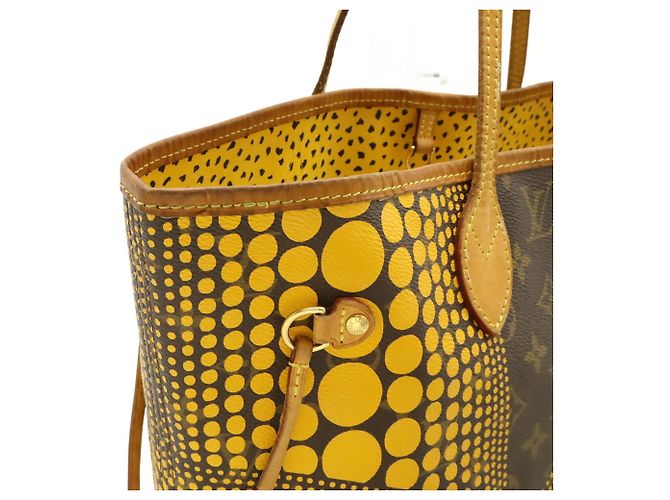 Louis Vuitton Monogram Wave Neverfull MM Tote Bag Gelb Monogramm - Ansicht 7