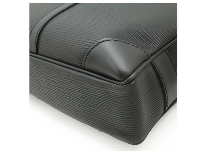 Borsa Louis Vuitton Epi PDV Port Document Voyage Nero - vista 4