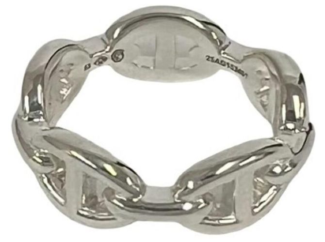 Ring Hermès Anillo Chaine d'Ancre Enchainée Hermes Plata - vista 4