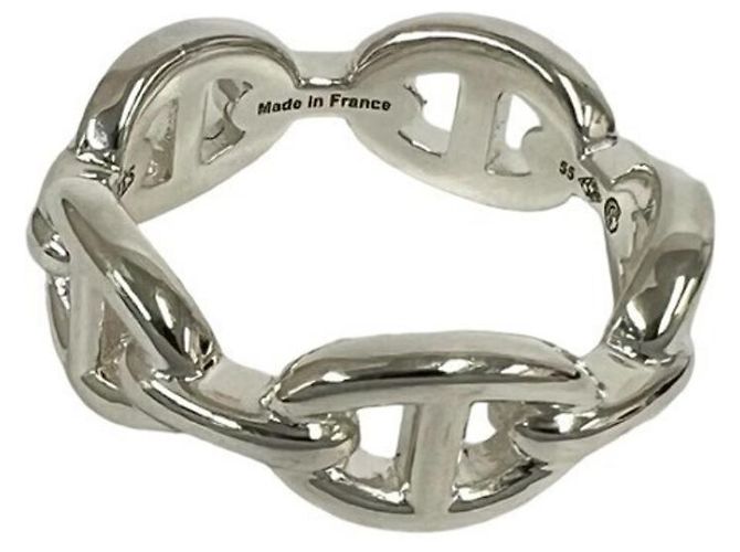 Ring Hermès Anillo Chaine d'Ancre Enchainée Hermes Plata - vista 5