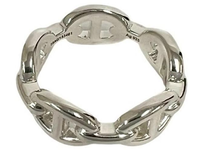 Ring Hermès Anillo Chaine d'Ancre Enchainée Hermes Plata - vista 6