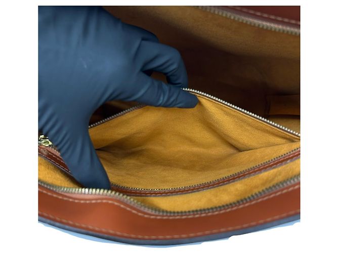 Louis Vuitton Vintage Saint Jacques Epi Leder Tote Bag Braun - Ansicht 10