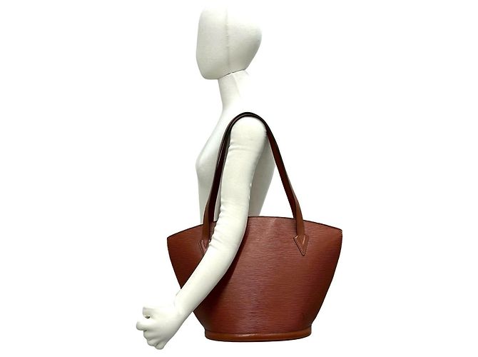 Louis Vuitton Vintage Saint Jacques Epi Leder Tote Bag Braun - Ansicht 2