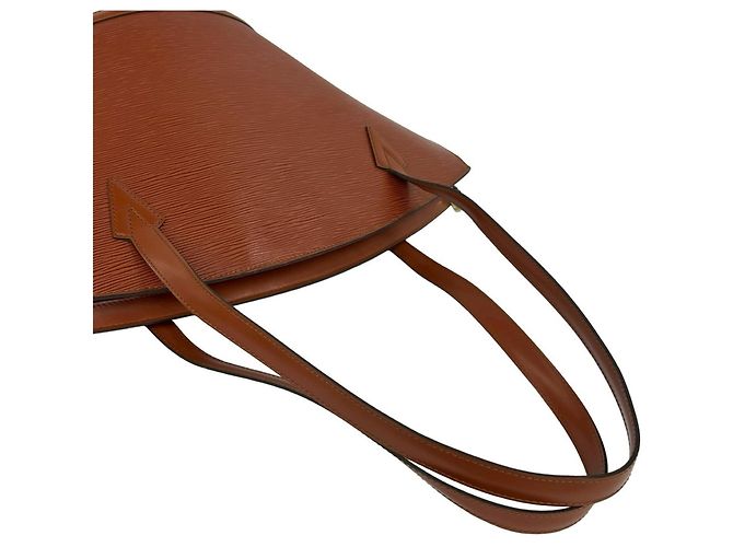 Louis Vuitton Vintage Saint Jacques Epi Leder Tote Bag Braun - Ansicht 4