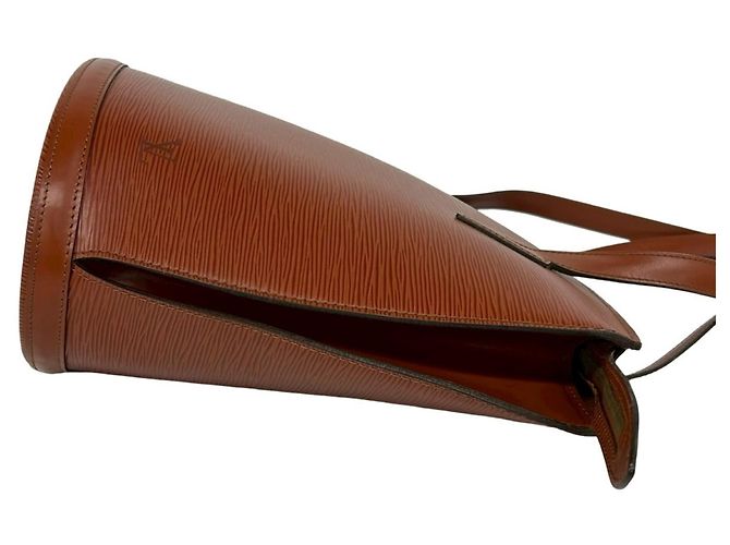 Louis Vuitton Vintage Saint Jacques Epi Leder Tote Bag Braun - Ansicht 6
