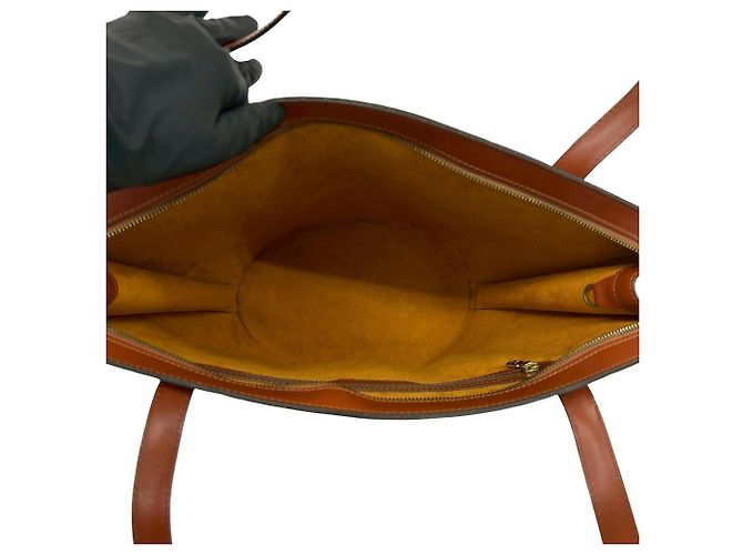 Louis Vuitton Vintage Saint Jacques Epi Leder Tote Bag Braun - Ansicht 9