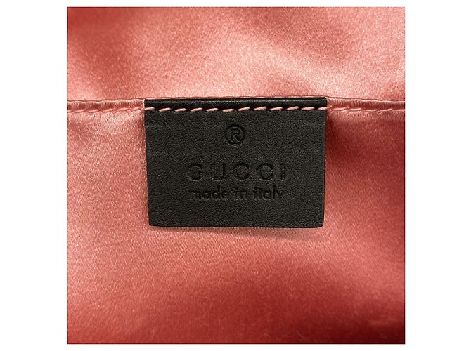 Mochila Gucci GG Marmont de terciopelo negro - vista 5