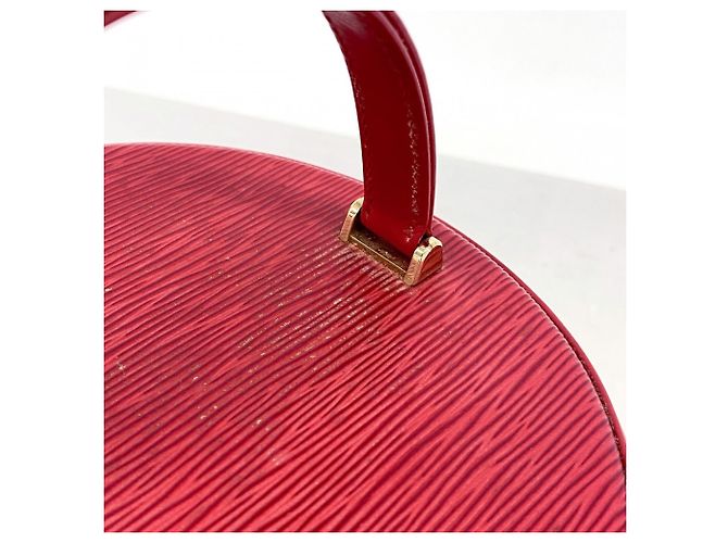 Borsa Louis Vuitton Epi Cannes Rosso - vista 8
