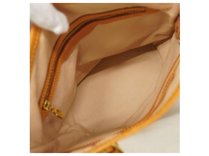 Borsa Tote Louis Vuitton Monogram Bucket PM Marrone - vista 4