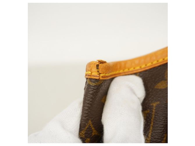 Borsa Tote Louis Vuitton Monogram Bucket PM Marrone - vista 6
