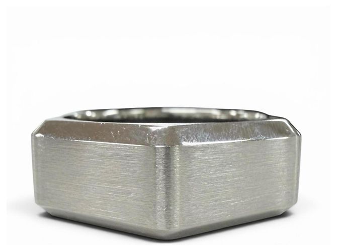 Hermès HERMES Stainless Steel Toolbox Ring Silvery - view 3