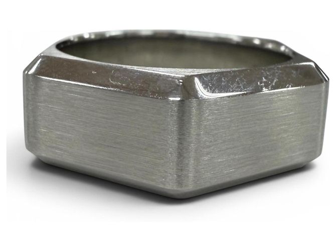 Hermès HERMES Stainless Steel Toolbox Ring Silvery - view 5