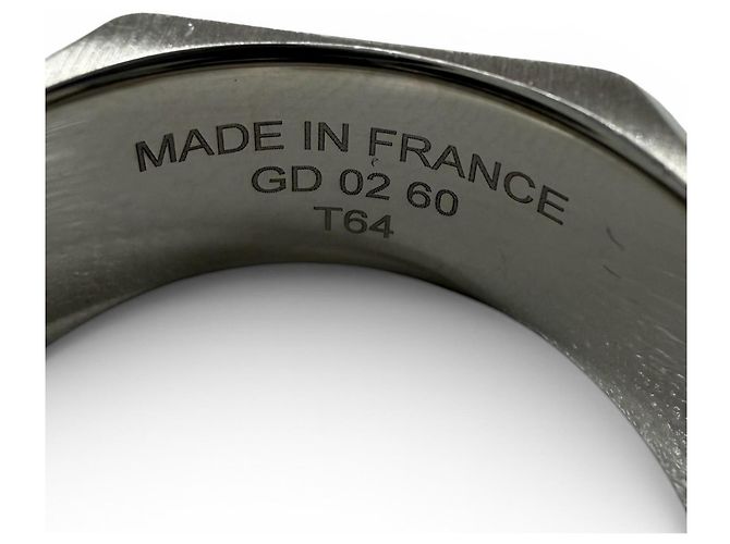 Hermès HERMES Stainless Steel Toolbox Ring Silvery - view 7