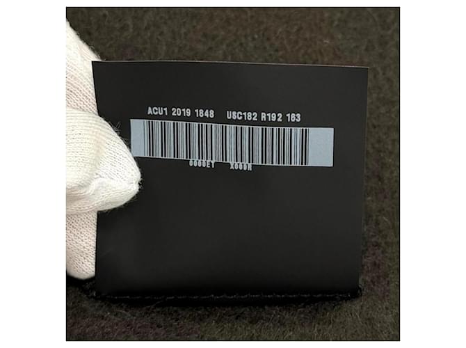 Stola Prada in misto lana e cashmere Marrone scuro - vista 9