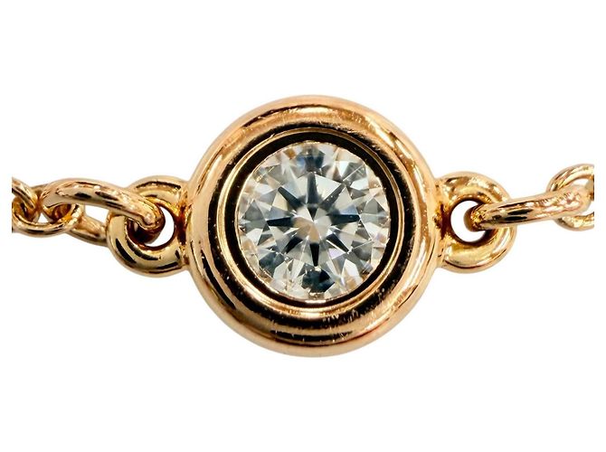 Tiffany & Co Bracciale con charm Tiffany By the Yard Elsa Peretti in oro rosa D'oro - vista 2