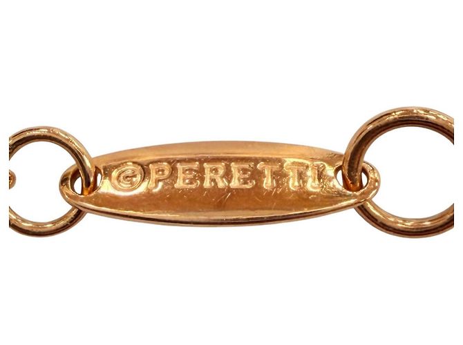 Tiffany & Co Bracciale con charm Tiffany By the Yard Elsa Peretti in oro rosa D'oro - vista 5