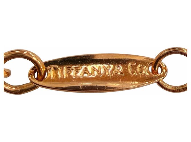 Tiffany & Co Bracciale con charm Tiffany By the Yard Elsa Peretti in oro rosa D'oro - vista 7