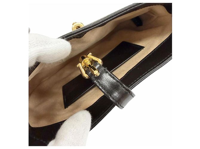 GUCCI 637091 Jackie 1961 Mini Shoulder Bag Nero - vista 8