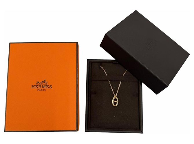Hermès Collar Hermes Farandole PM Chaine d'Ancre Dorado - vista 2