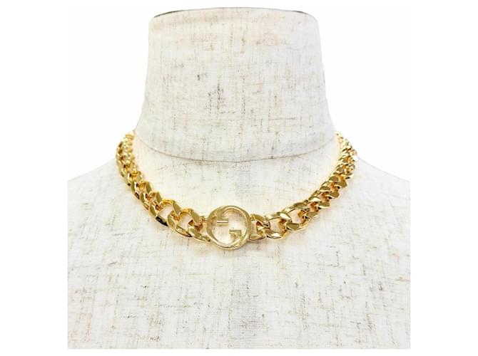 Blondie Collana a catena Gucci Interlocking G D'oro - vista 2