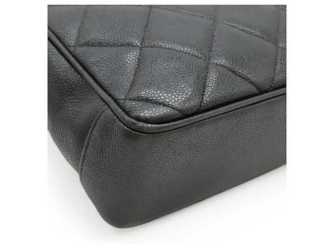 Timeless Bolso Tote Chanel Matelassé Coco Mark Negro - vista 4