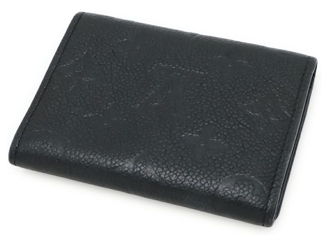 Tarjetero Monogram Empreinte Louis Vuitton Negro Blanco - vista 3