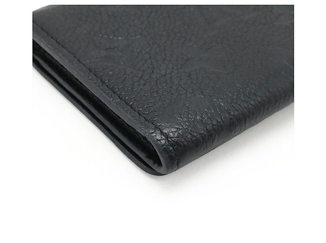 Tarjetero Monogram Empreinte Louis Vuitton Negro Blanco - vista 4