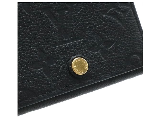 Tarjetero Monogram Empreinte Louis Vuitton Negro Blanco - vista 5