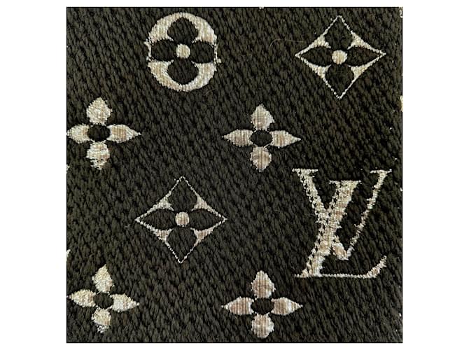 Sciarpa Logomania Shine Louis Vuitton Nero - vista 4