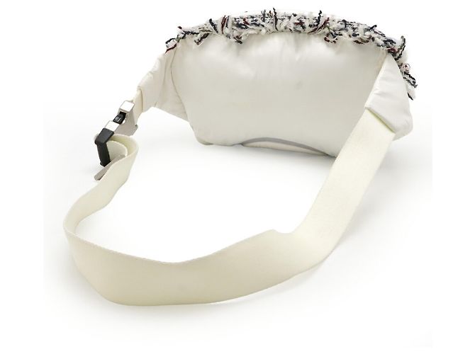 Borsa Chanel Doudoune Coconeige Marrone Bianco Giallo - vista 3