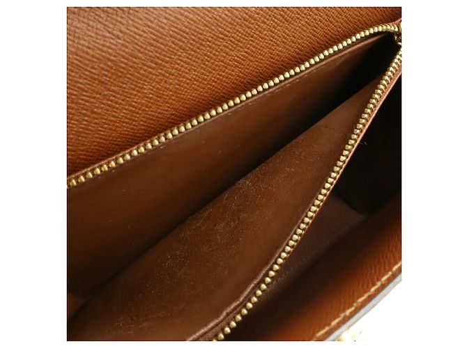 Borsa Louis Vuitton Monogram Malesherbes Marrone - vista 7