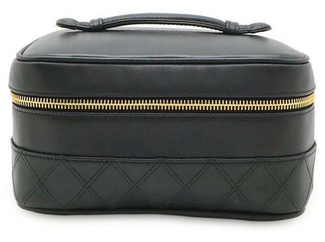 Zweifarbiger Chanel Vanity Bag Schwarz - Ansicht 2